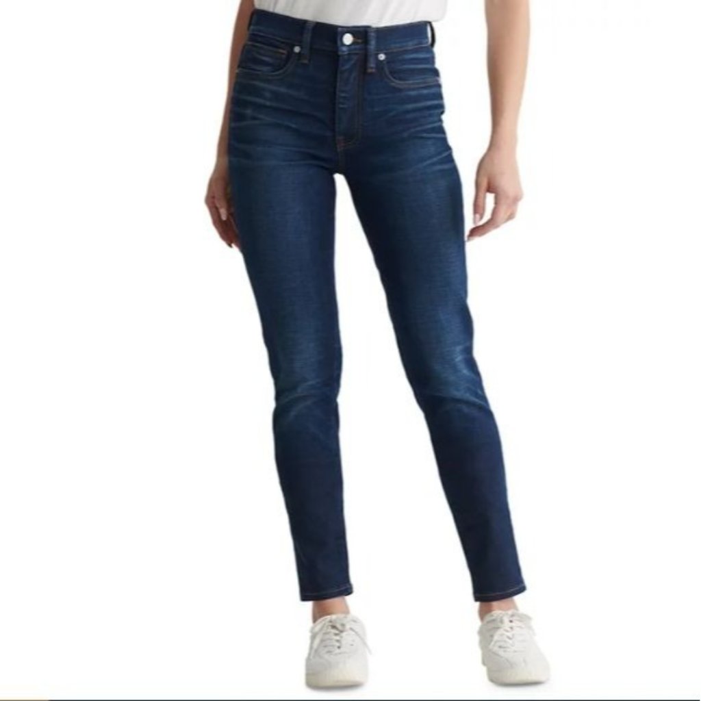 Lucky Brand Bridgette High Rise Ankle Skinny Jeans Monsoon Wash Streetwear Nwt
